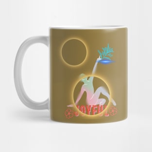 joyful t shirt Mug